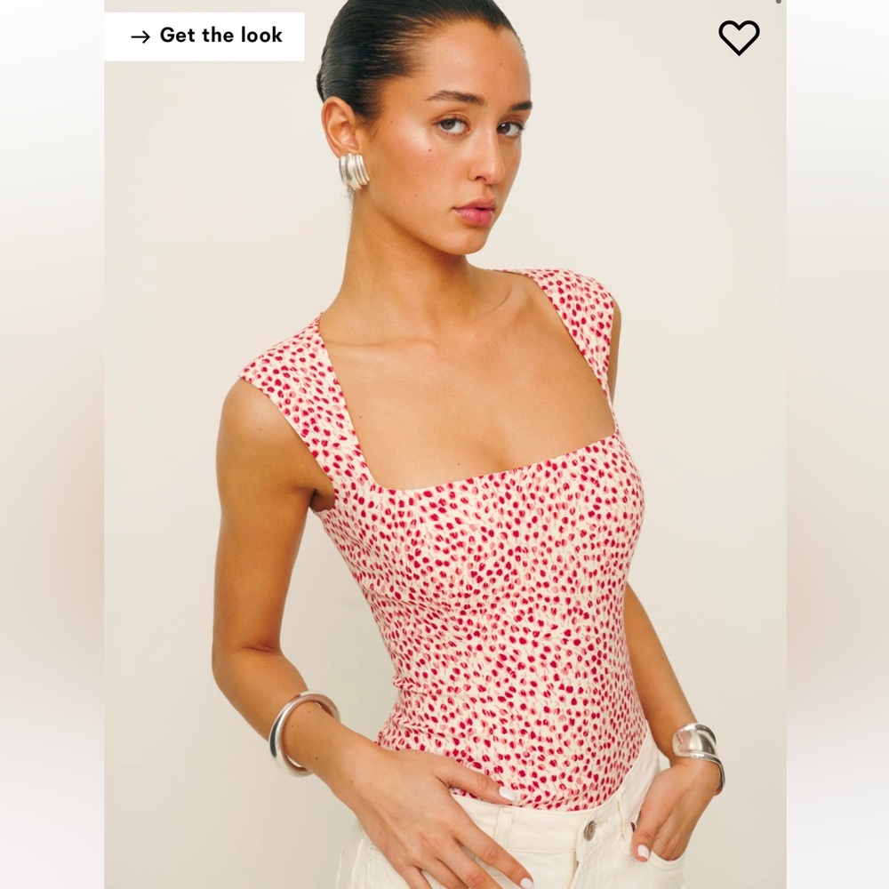 NWT Reformation Diandra Top